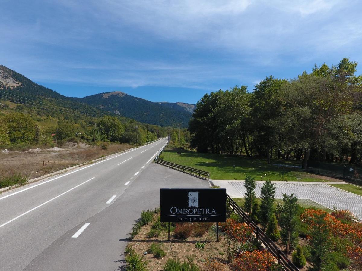 Oniropetra Boutique Hotel Karpenisi Екстер'єр фото